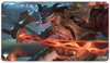 Kamigawa Neon Dynasty Chishiro, the Shattered Blade Standard Gaming Playmat for Magic: The Gathering